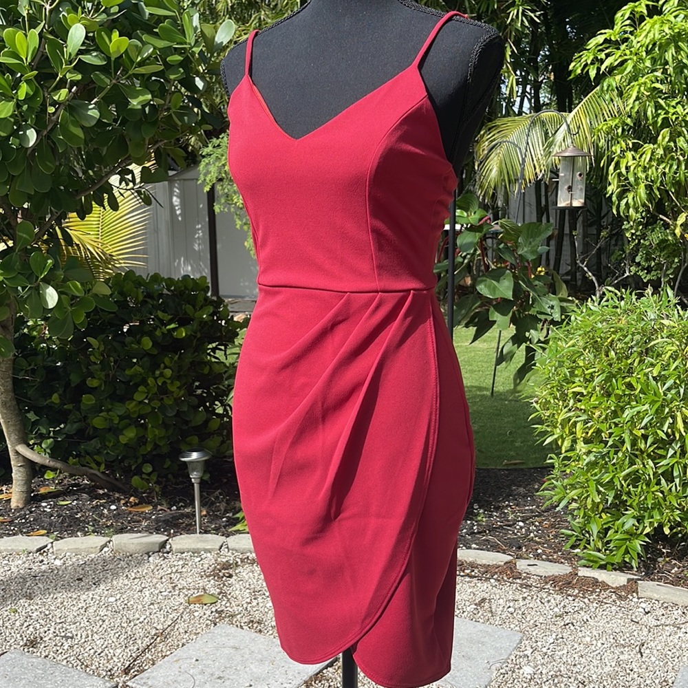 Lulus Red Rust Dress - Picture 2 of 4